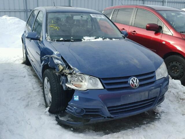 9BWEL41J784010563 - 2008 VOLKSWAGEN CITY GOLF BLUE photo 1