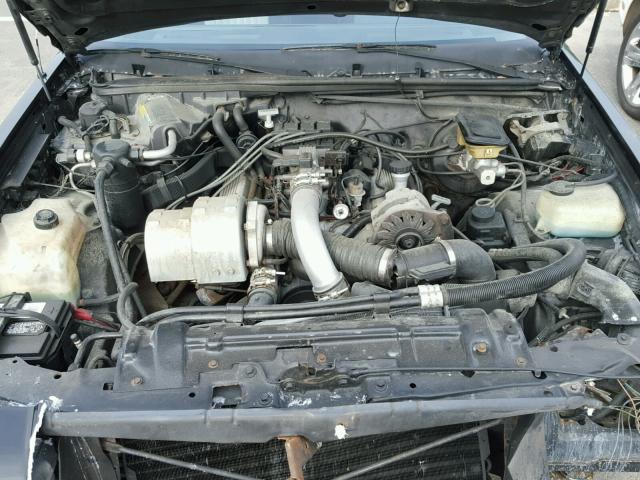 1G4GJ1175HP457091 - 1987 BUICK REGAL Negro foto 7