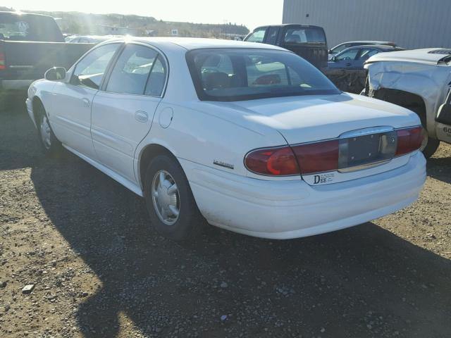 1G4HP54K8Y4172803 - 2000 BUICK LESABRE CU WHITE photo 3