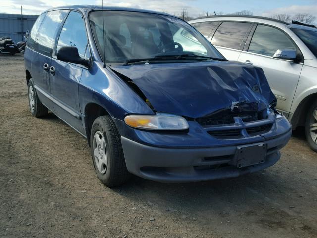 2B4GP2532YR731097 - 2000 DODGE CARAVAN BLUE photo 1