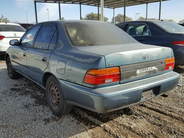 JT2AE09B6S0087540 - 1995 TOYOTA COROLLA LE GREEN photo 3