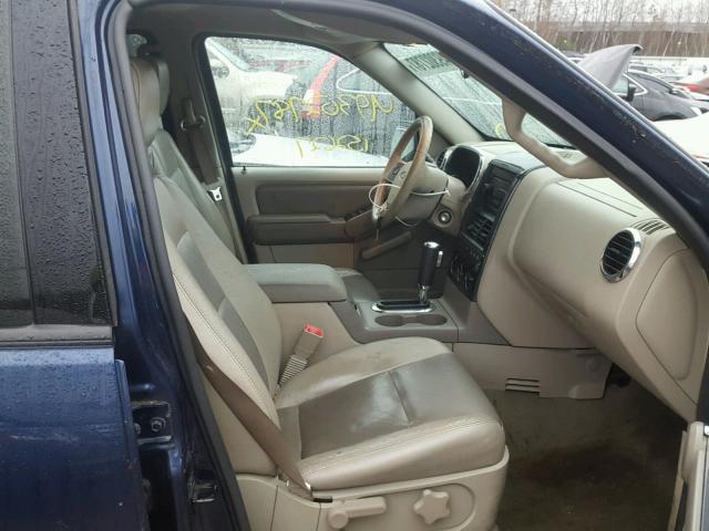 1FMEU73EX6UA01485 - 2006 FORD EXPLORER X BLUE photo 5
