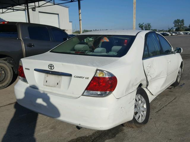 4T1BE32K36U694481 - 2006 TOYOTA CAMRY LE WHITE photo 4