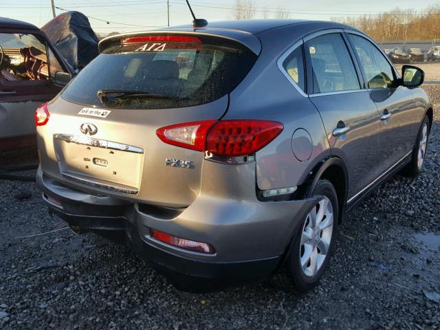 JN1AJ0HP7AM702090 - 2010 INFINITI EX35 BASE GRAY photo 4