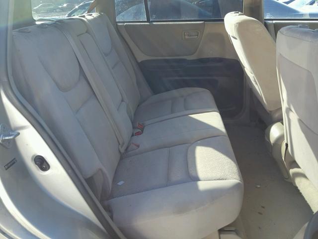 JTEHF21A130143592 - 2003 TOYOTA HIGHLANDER TAN photo 6