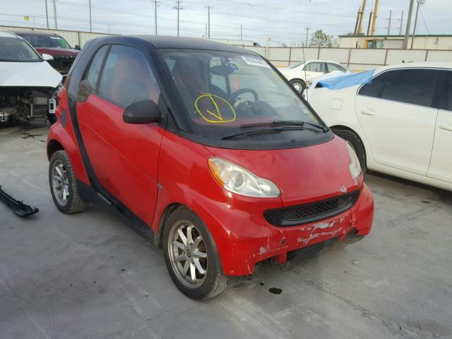 WMEEJ31X69K266447 - 2009 SMART FORTWO PUR RED photo 1