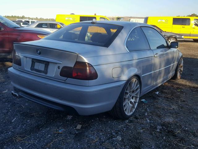 WBABD33454PL02729 - 2004 BMW 325 CI SILVER photo 4