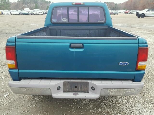 1FTCR10A0VUD05872 - 1997 FORD RANGER GREEN photo 6