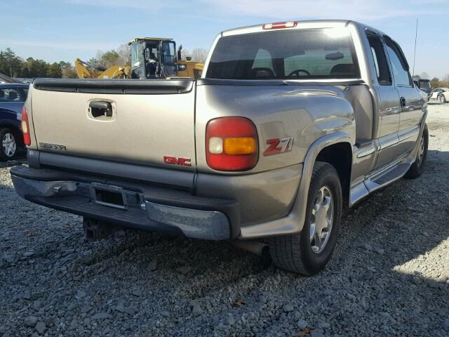 2GTEK19T1X1551670 - 1999 GMC NEW SIERRA TAN photo 4