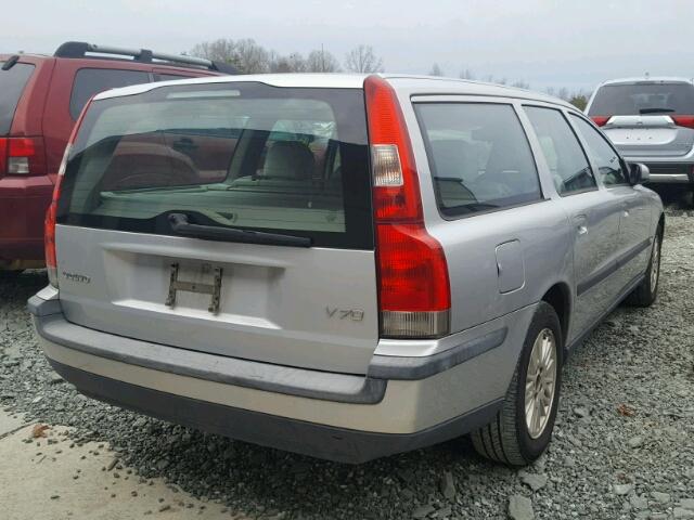 YV1SW61T942416426 - 2004 VOLVO V70 SILVER photo 4