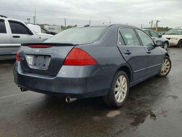 1HGCM66876A017402 - 2006 HONDA ACCORD EX GRAY photo 4