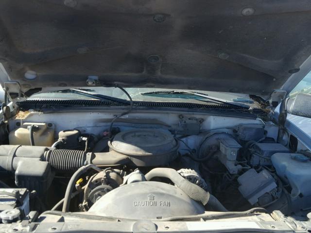 1GNEK13K6SJ390030 - 1995 CHEVROLET TAHOE K150 WHITE photo 7