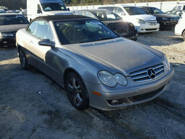 WDBTK56H56F187399 - 2006 MERCEDES-BENZ CLK 350 SILVER photo 1