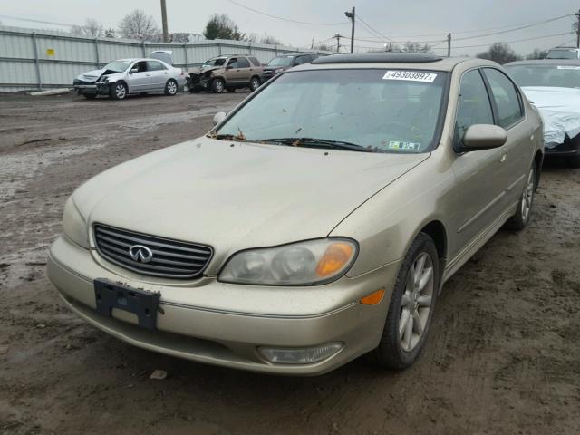 JNKDA31A72T003825 - 2002 INFINITI I35 BEIGE photo 2