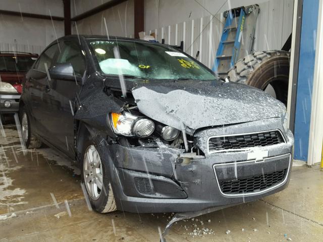 1G1JC5SHXF4152177 - 2015 CHEVROLET SONIC LT GRAY photo 1