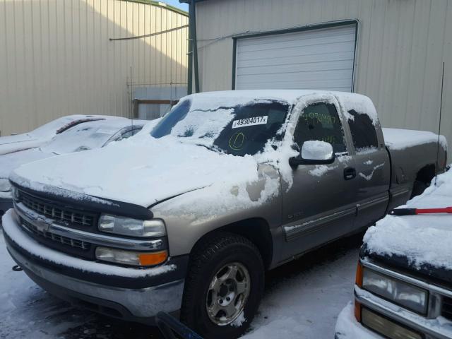 2GCEK19TXX1274310 - 1999 CHEVROLET SILVERADO TAN photo 2