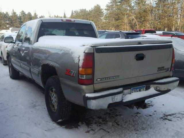 2GCEK19TXX1274310 - 1999 CHEVROLET SILVERADO TAN photo 3