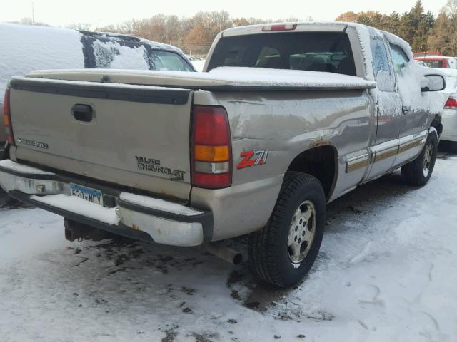 2GCEK19TXX1274310 - 1999 CHEVROLET SILVERADO TAN photo 4