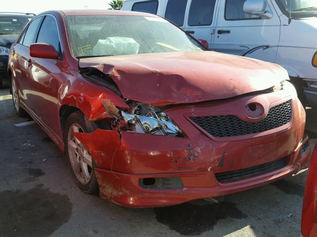 4T1BE46K58U223600 - 2008 TOYOTA CAMRY CE RED photo 1