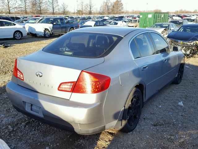 JNKCV51F84M706855 - 2004 INFINITI G35 GRAY photo 4