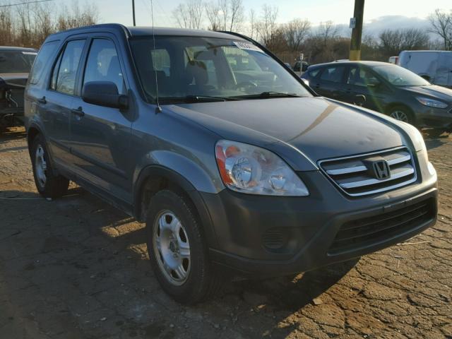 SHSRD68545U301693 - 2005 HONDA CR-V LX GRAY photo 1