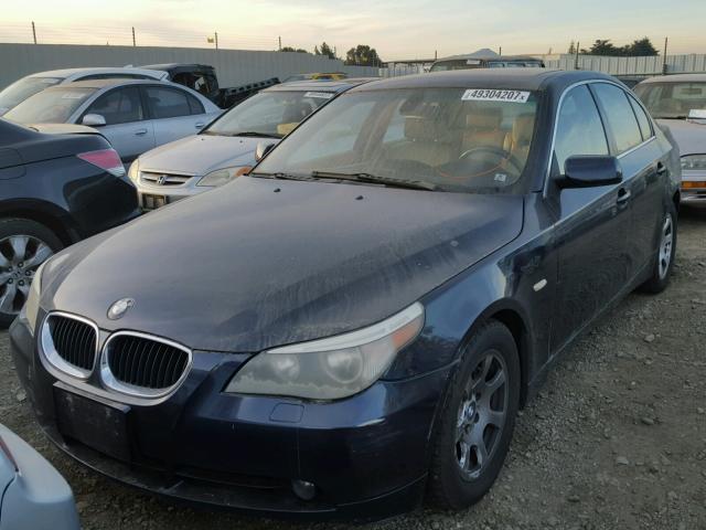 WBANA535X4B176990 - 2004 BMW 525 I BLUE photo 2