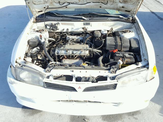 JA3AY26A9WU028565 - 1998 MITSUBISHI MIRAGE DE WHITE photo 7