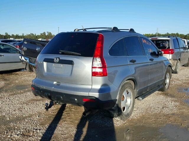 JHLRE38397C066745 - 2007 HONDA CR-V LX SILVER photo 4