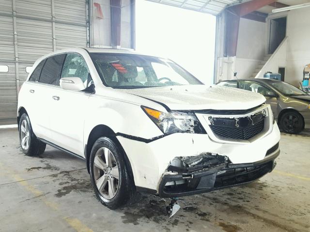 2HNYD2H62BH505056 - 2011 ACURA MDX TECHNO WHITE photo 1