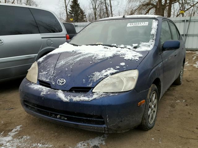 JT2BK18U030075052 - 2003 TOYOTA PRIUS BLUE photo 2