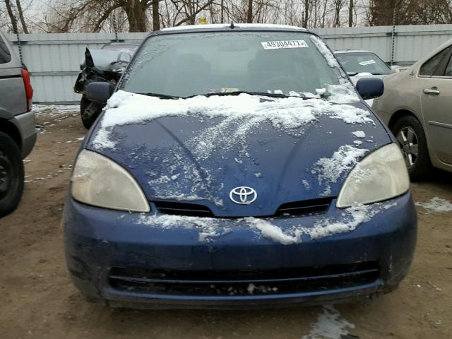 JT2BK18U030075052 - 2003 TOYOTA PRIUS BLUE photo 9