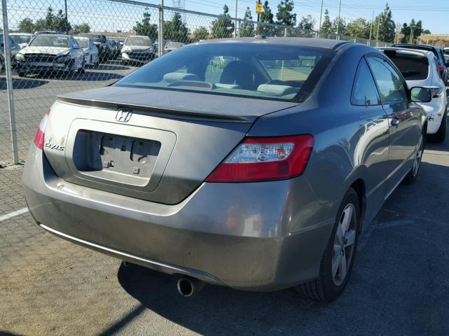 2HGFG12838H538781 - 2008 HONDA CIVIC EX GRAY photo 4