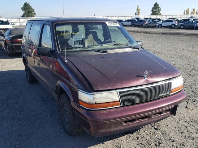 2P4GH25K8RR599614 - 1994 PLYMOUTH VOYAGER PURPLE photo 1