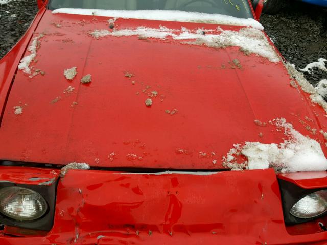 WP0AA094XKN450249 - 1989 PORSCHE 944 RED photo 7