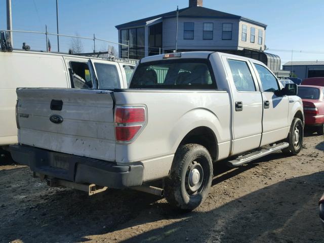 1FTEW1CW7AFC59447 - 2010 FORD F150 SUPER WHITE photo 4