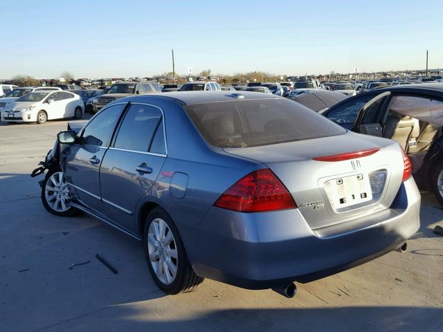 1HGCM66567A024767 - 2007 HONDA ACCORD EX GRAY photo 3