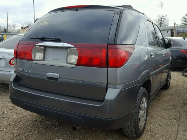 3G5DA03E44S569798 - 2004 BUICK RENDEZVOUS SILVER photo 4