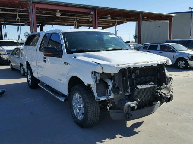 1FTFX1CT6CFB24177 - 2012 FORD F150 SUPER WHITE photo 1