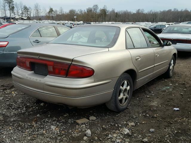 2G4WB55K621292462 - 2002 BUICK REGAL LS GOLD photo 4