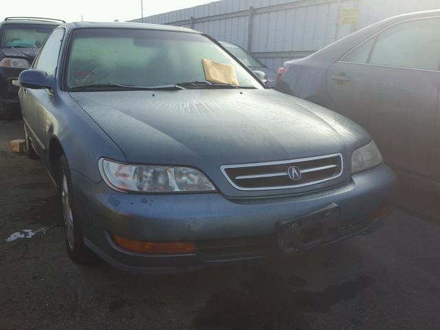 19UYA1156VL002195 - 1997 ACURA 2.2CL BLUE photo 1