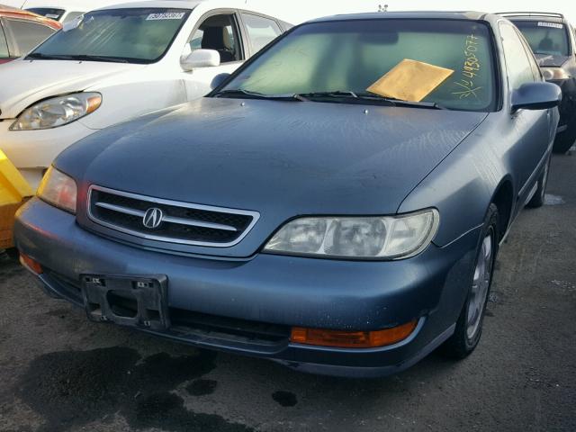 19UYA1156VL002195 - 1997 ACURA 2.2CL BLUE photo 2