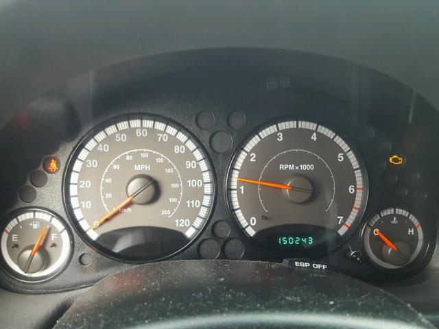 1J4GL48K67W500457 - 2007 JEEP LIBERTY SP SILVER photo 8