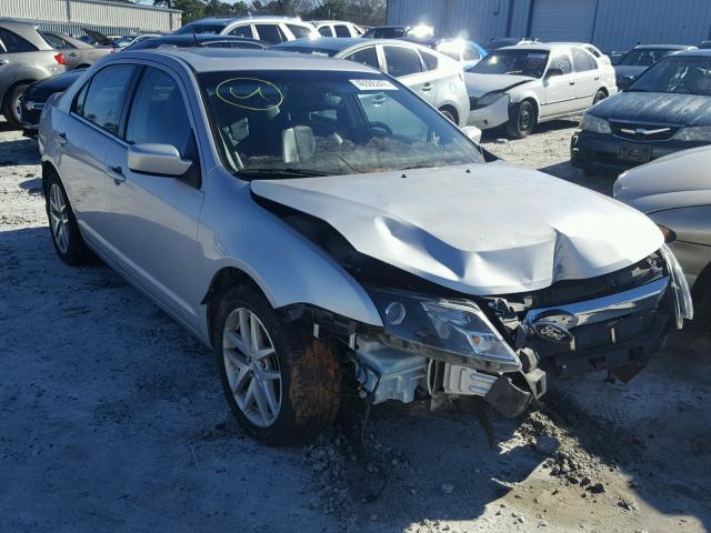 3FAHP0JGXAR285355 - 2010 FORD FUSION SEL SILVER photo 1