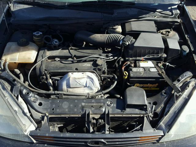 1FAFP38371W208774 - 2001 FORD FOCUS ZTS GRAY photo 7