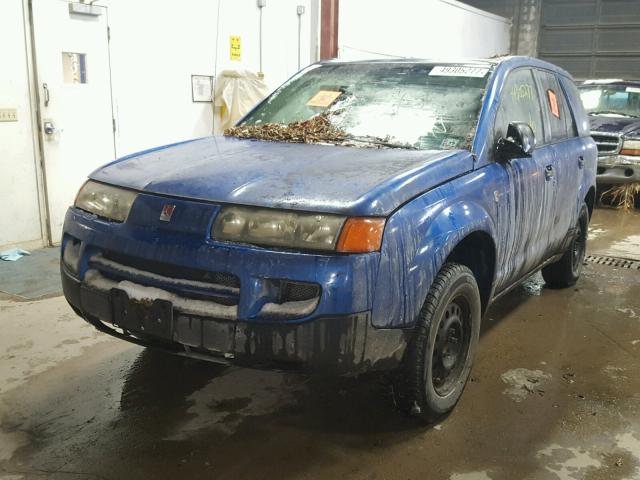 5GZCZ33D44S809612 - 2004 SATURN VUE BLUE photo 2