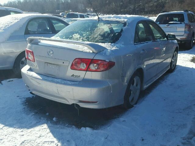 1YVHP80C745N83788 - 2004 MAZDA 6 I GRAY photo 4