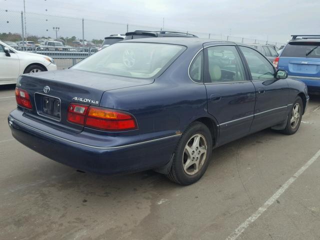 4T1BF18B3WU216229 - 1998 TOYOTA AVALON XL BLUE photo 4