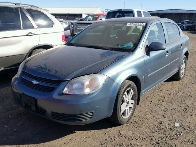 1G1AL55F567834974 - 2006 CHEVROLET COBALT LT BLUE photo 2