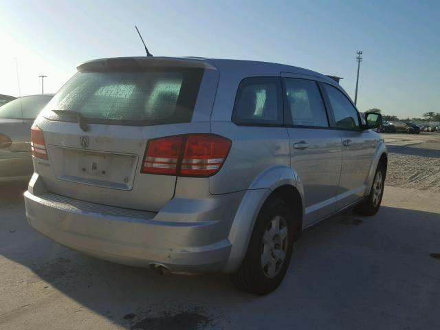 3D4GG47B49T204635 - 2009 DODGE JOURNEY SE GRAY photo 4