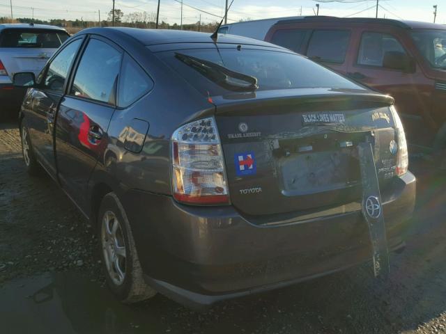 JTDKB20U173260062 - 2007 TOYOTA PRIUS SILVER photo 3